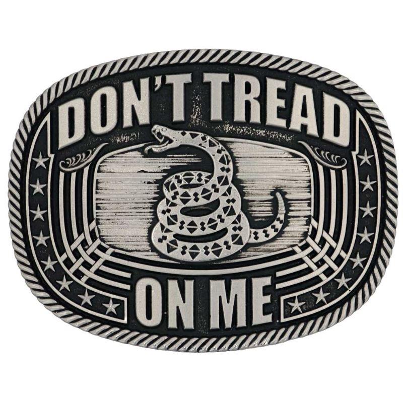 Montana Silversmiths Don't Tread on Me Roped Attitude Buckle A903