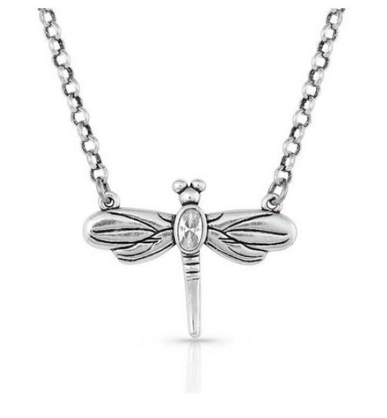 Montana Silversmiths Dragonfly Free Necklace NC5268