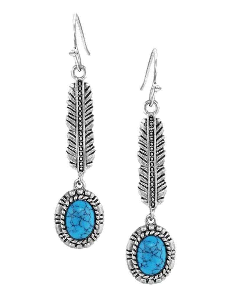 Montana Silversmiths From the Ground Up Turqouise Earrings ER5297