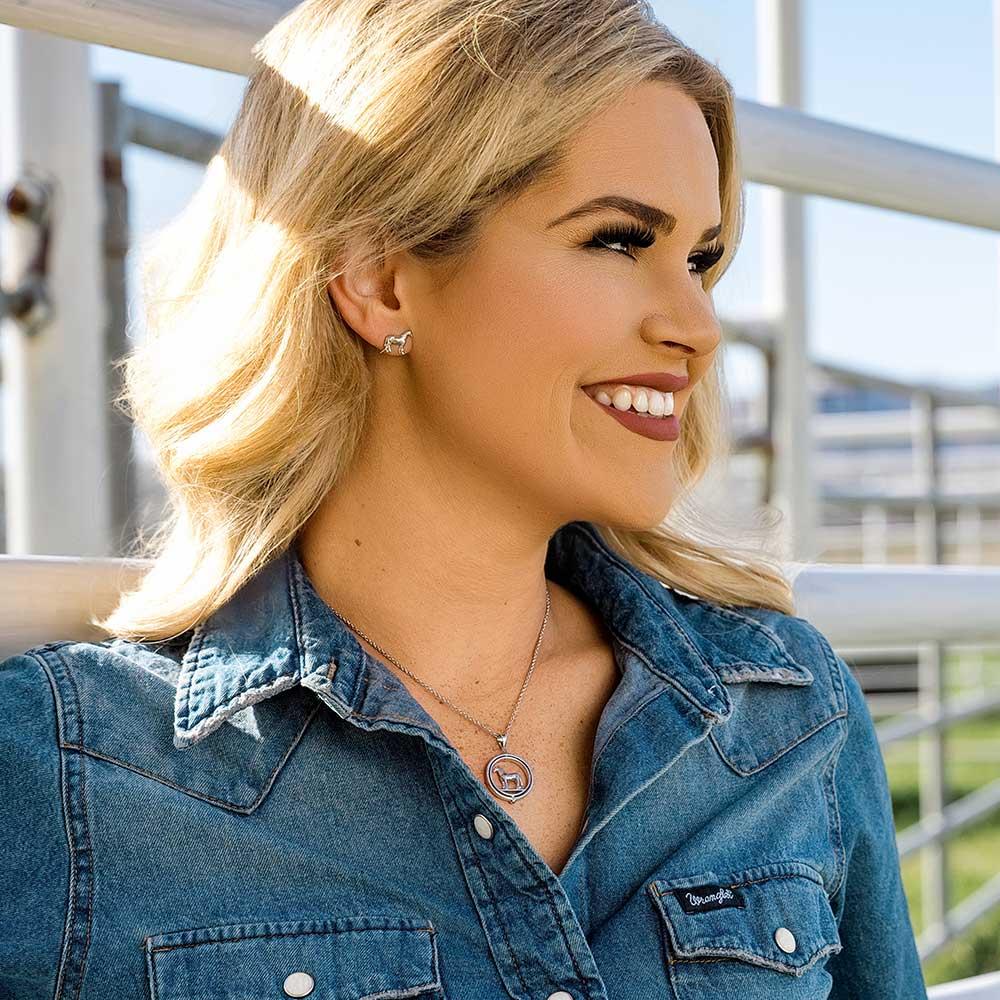 Montana Silversmiths Horses Of The World Necklace QNC5971