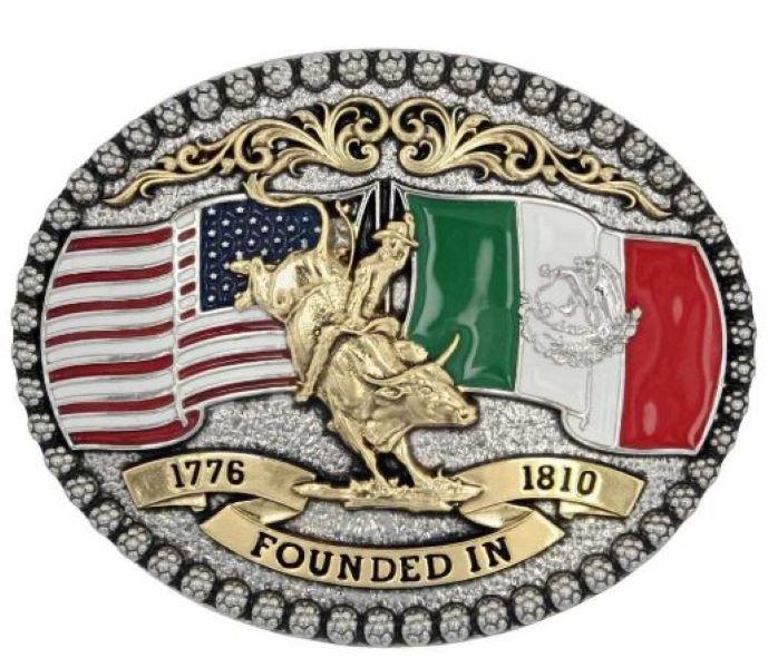 Montana Silversmiths Independence Founded Attittude Buckle A958