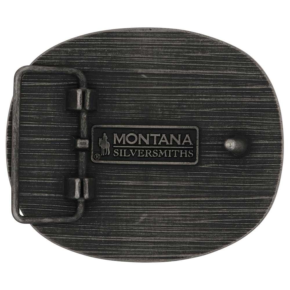 Montana Silversmiths Keep It Old School Whiskey Bent Buckle A1018WR