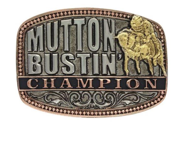 Montana Silversmiths Little Attitude Mutton Bustin Champion Children's Buckle A516T