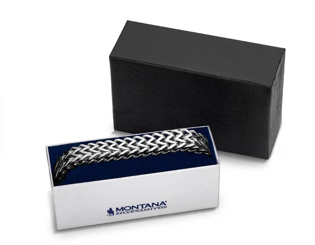 Montana Silversmiths Men's Double Link Bracelet BC5963