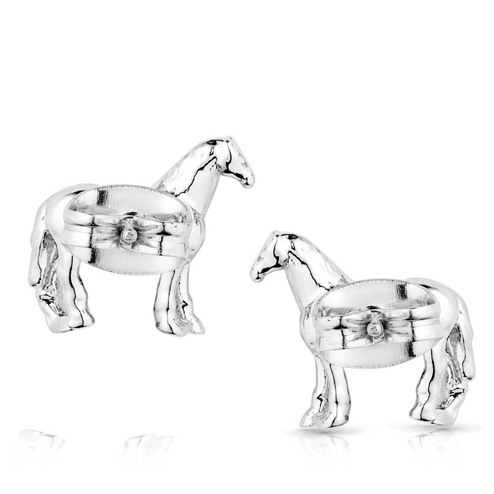 Montana Silversmiths Quarter Horse Earrings QER5972