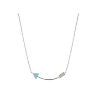 Montana Silversmiths Silver My Direction Arrow Womens Necklace NC3858