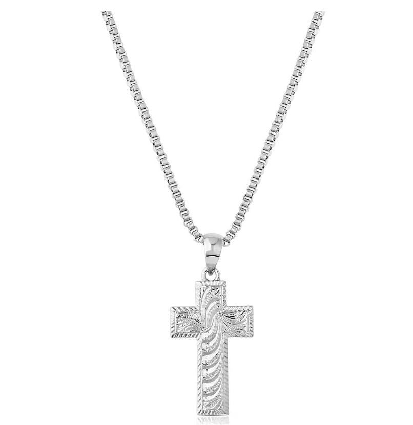 Montana Silversmiths Timeless Devotion Cross Necklace NC6034