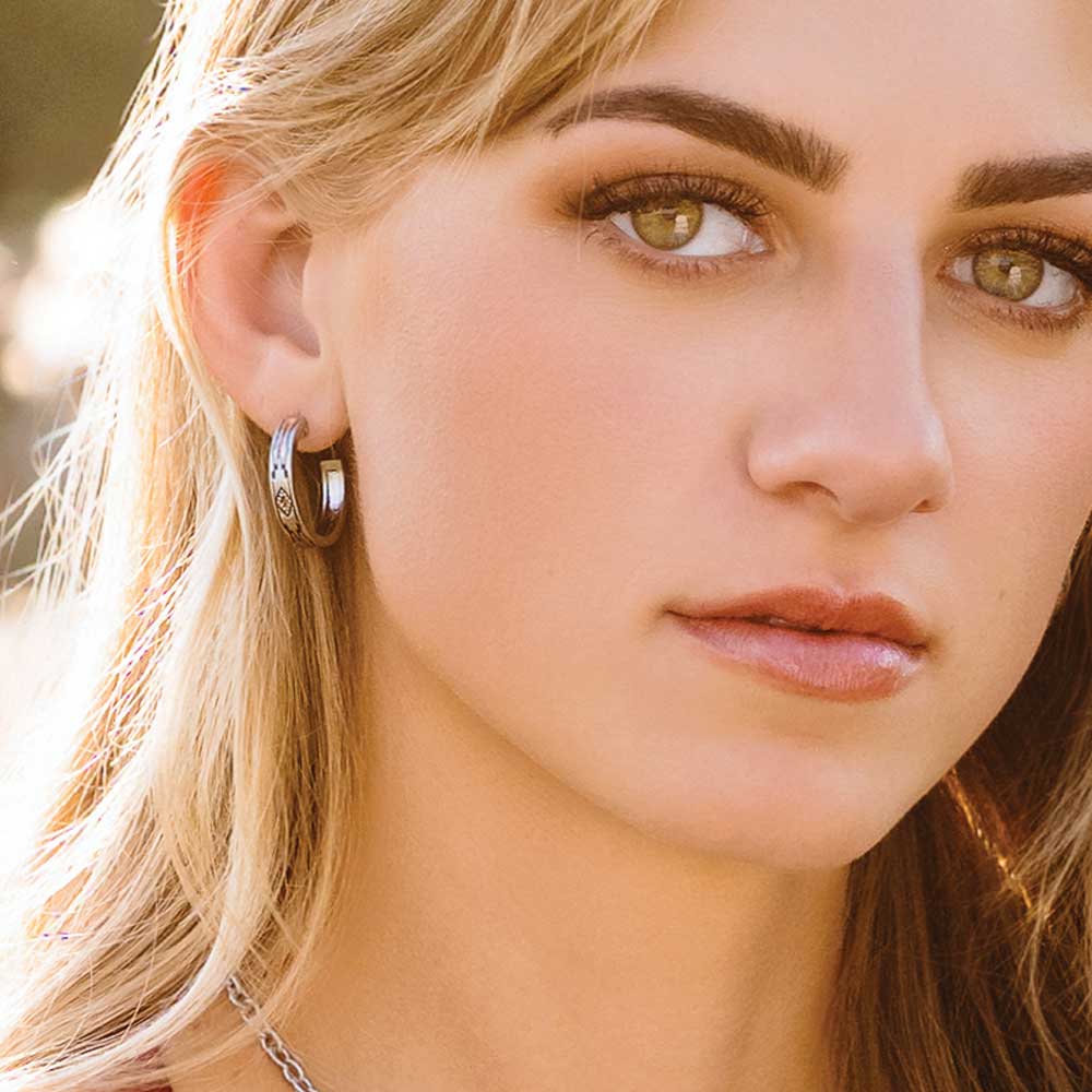 Montana Silversmiths Western Sands Hoop Earrings ER6114