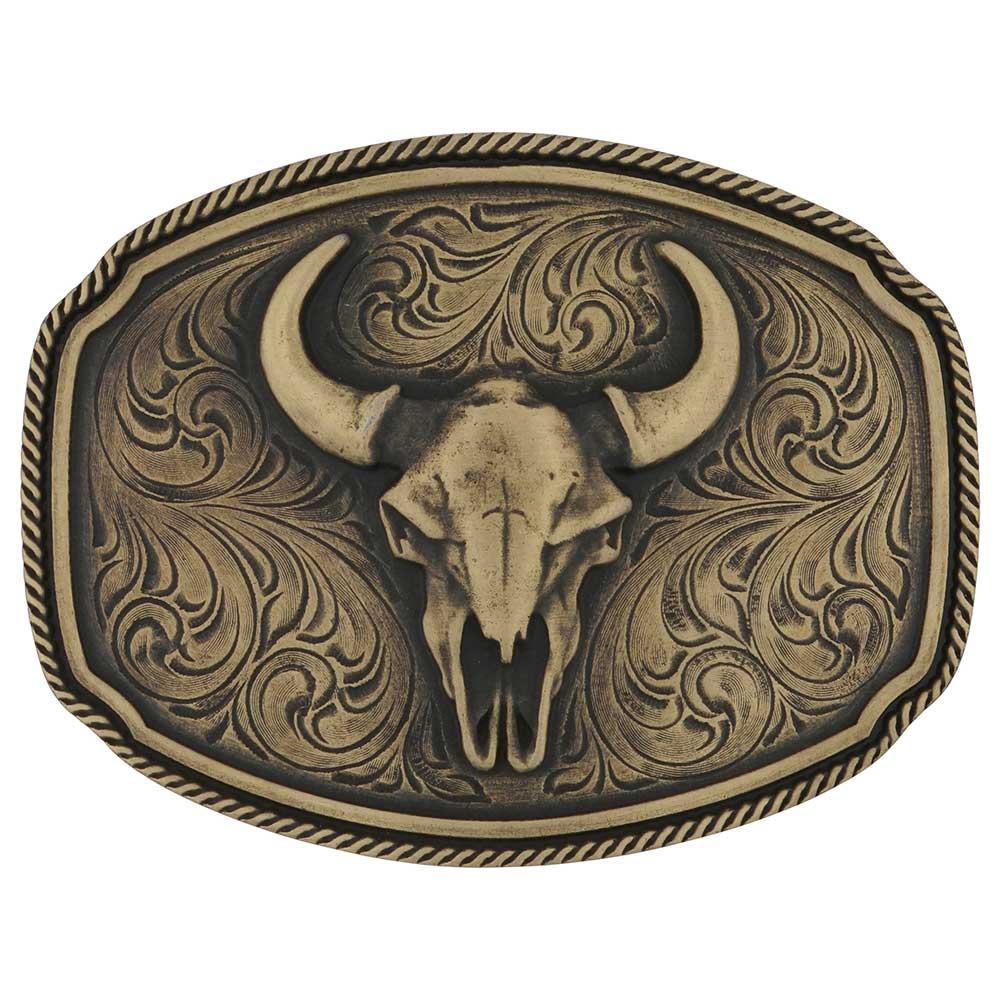 Montana Silversmiths Wild Ambition Brass Buckle A1023C