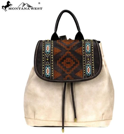 Montana West Aztec Collection Backpack MW744-9110