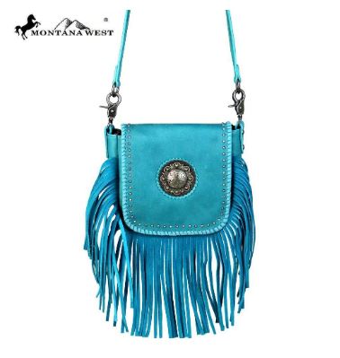 Montana West Euptelea Fringe Crossbody Bag RLC-L080