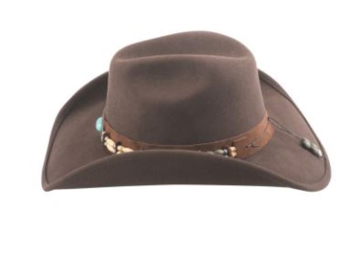 Monte Carlo Hats Chocolate Fortune Wool Hat 0581CH