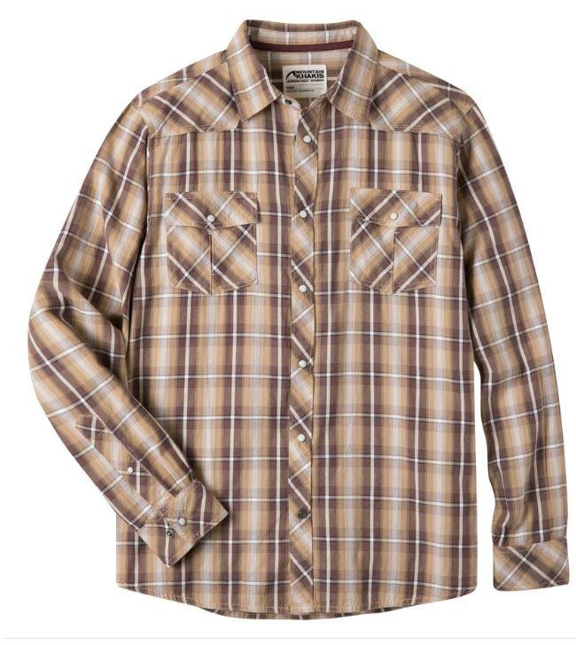 Mountain Khakis Rodeo Mens Long Sleeve Shirt 578