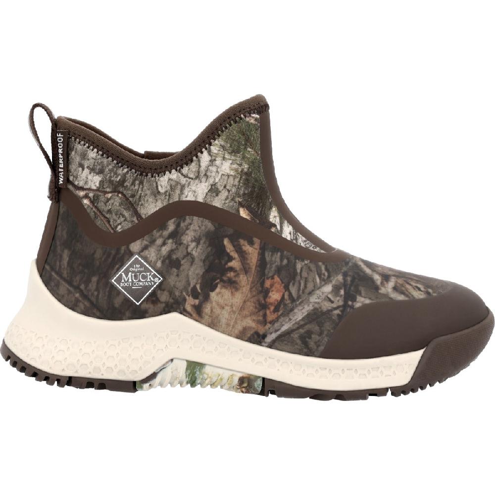 Muck Mossy Oak Country DNA Outscape Big Kids (Sizes 1-6) Pull On Ankle Boots MOSBKDN