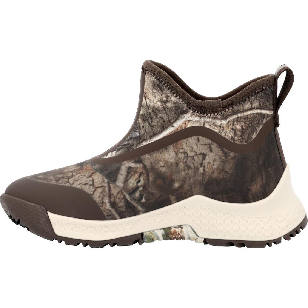 Muck Mossy Oak Country DNA Outscape Big Kids (Sizes 1-6) Pull On Ankle Boots MOSBKDN