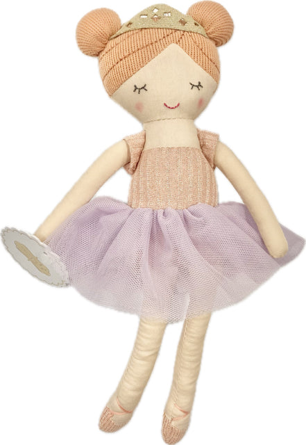 Mud Pie Orange Small Ballerina Doll 11360002-ORANGE