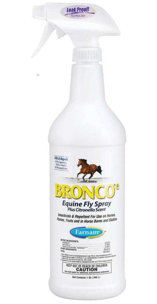 MWI Veterinary Bronco Equine Fly Spray 047575
