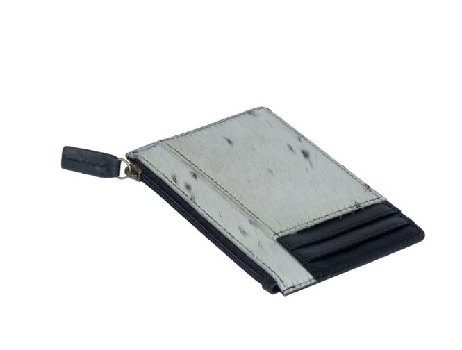 Myra Bag Black And White Broadway Hair On Card Holder S-3420