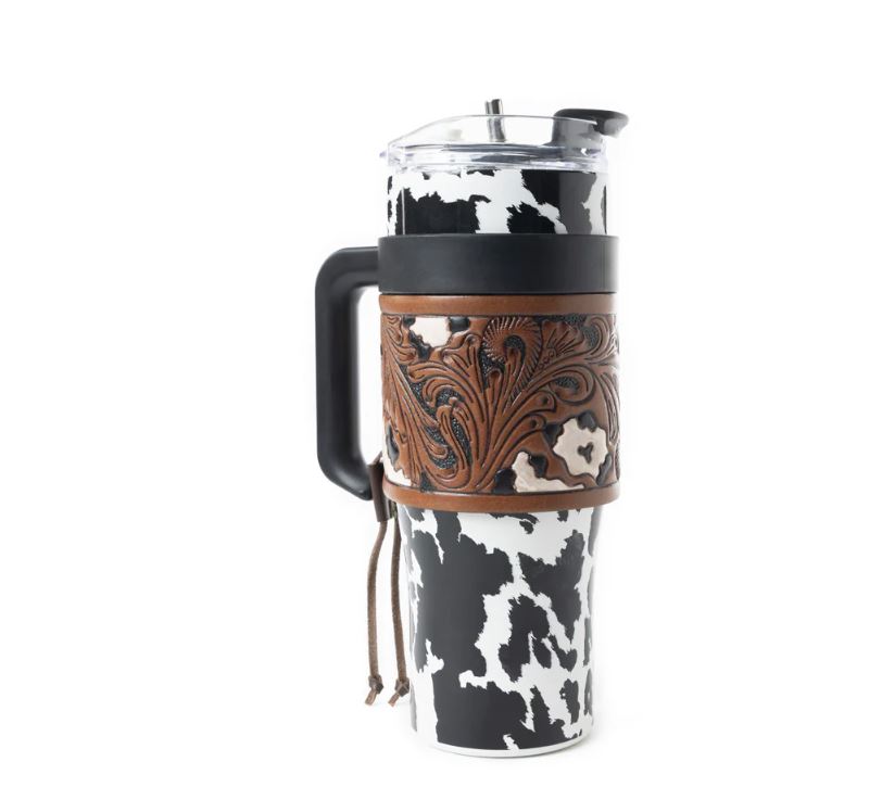 Myra Bag Black and White Wide Wyoming Tumber S-12054