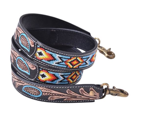 Myra Bag Blazing Sun Hand-Tooled Strap S-7575