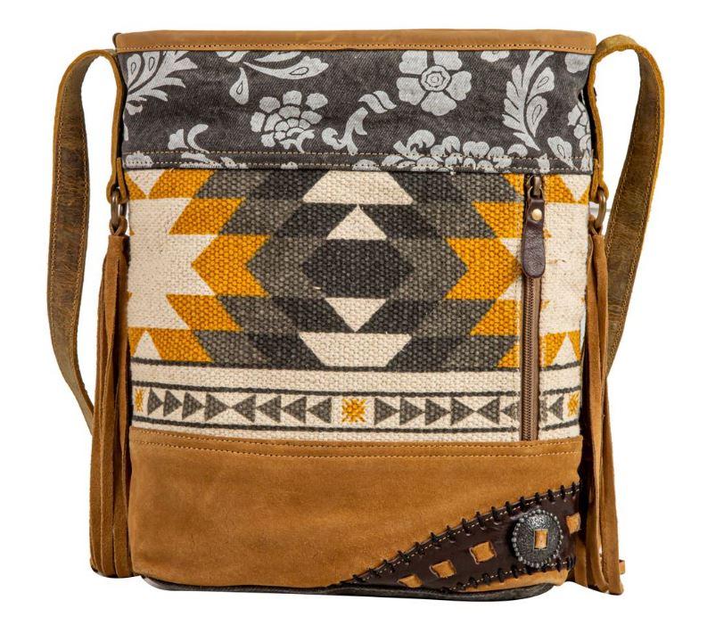 Myra Bag Coyote Bluff Fringed Concealed-Carry Bag S-7881
