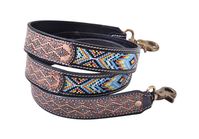 Myra Bag Mindweaver Hand-Tooled Strap S-7571