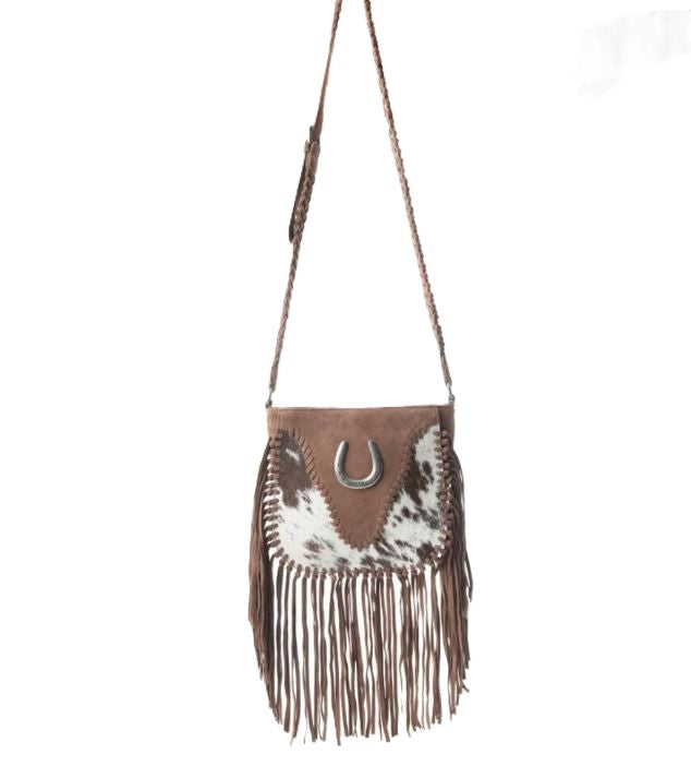 Myra Bag 'Mustang's Luck Leather and Hairon Bag' S-12243