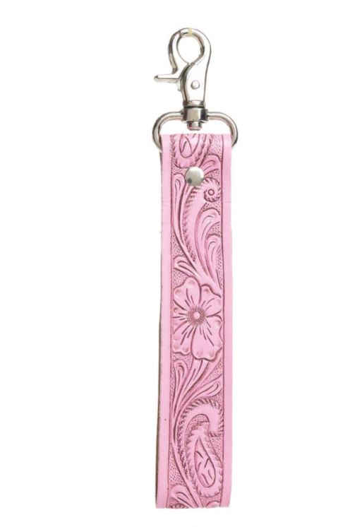 Myra Bag Pink Blooming Meadow Key Fob S-10837