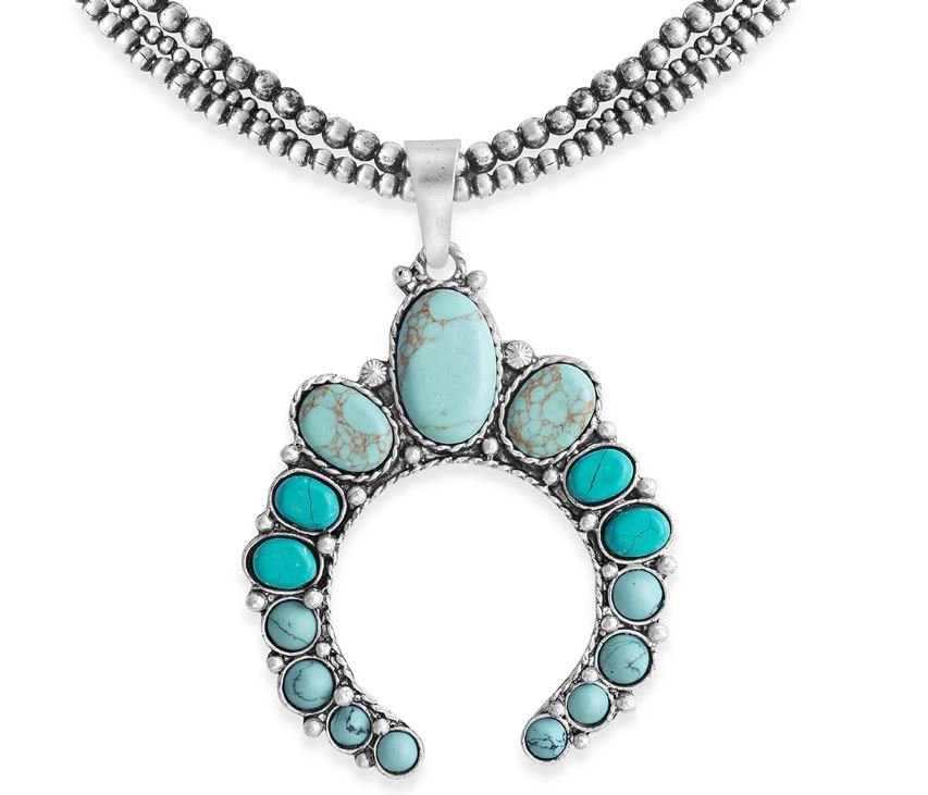 Myra Bag Rio Verde Squash Blossom Necklace S-11022