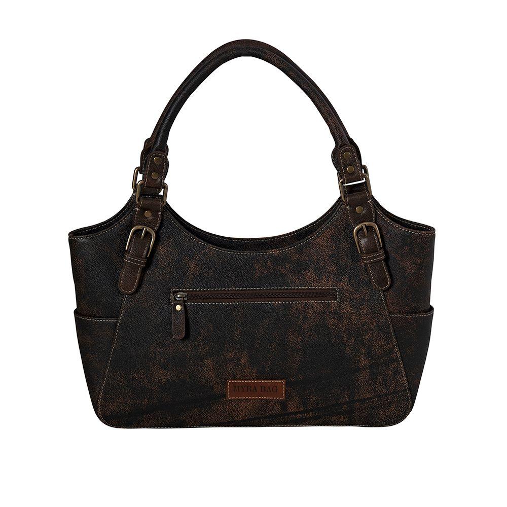Myra Bag Rolling Plains Hand Tooled Bag S-8694
