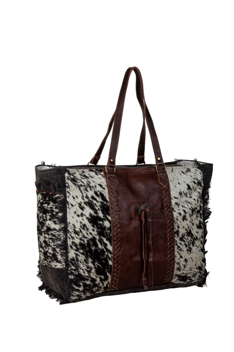 Myra Bag Rosalinda Cross Stitched Weekender Bag S-7372