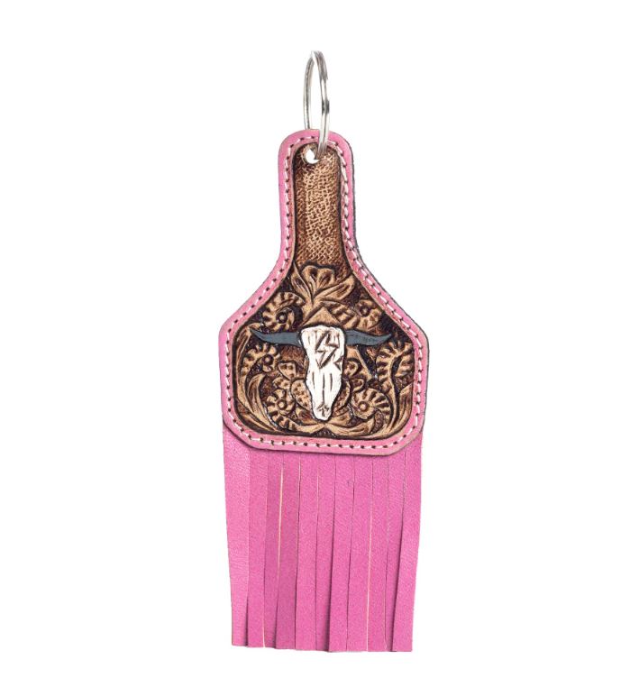 Myra Bag Rose Steer Crossing Key Fob S-10784