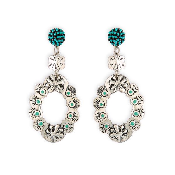 Myra Bag Vintage Desert Flower Earrings S-7662