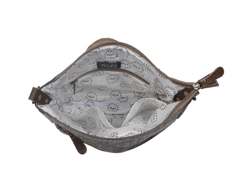 Myra Bags Cheveron Pattern Cross Body Bag S-3069