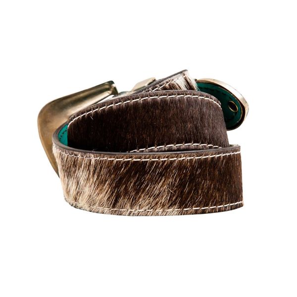 Myra Cestus Hairon Leather Women's Western Belt S-6884