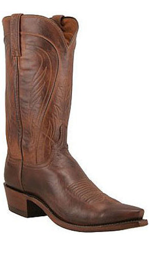N1596-54 Ranch Hand Leather Lucchese Mens Western Cowboy Boots