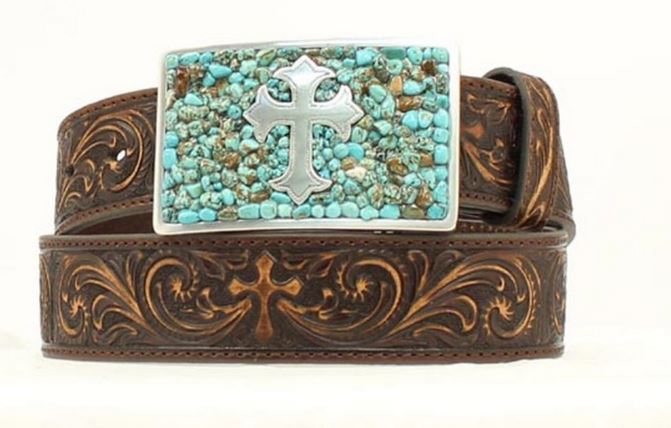 N3423002 Nocona Ladies Rhinestone Western Belt