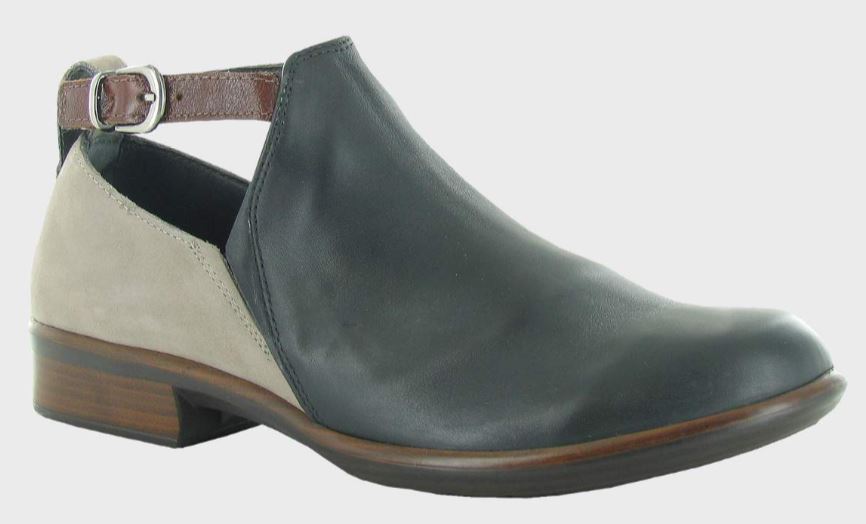Naot Black/Stone/Luggage Brown Kamsin Womens Casual Ankle Boots 26042