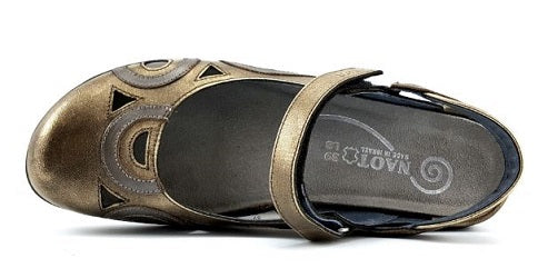 Naot Metal Rongo Wide Womens Comfort Shoe 11122-SG6