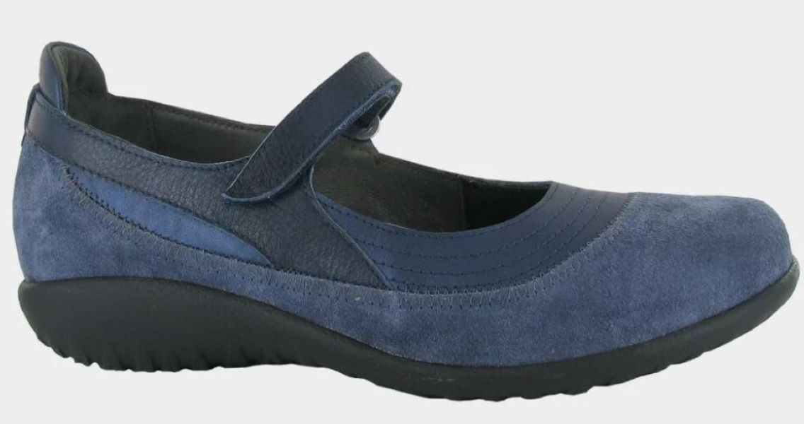 Naot Polar Sea Blue Kirei Womens Mary Jane Comfort Shoes 11042-PFV