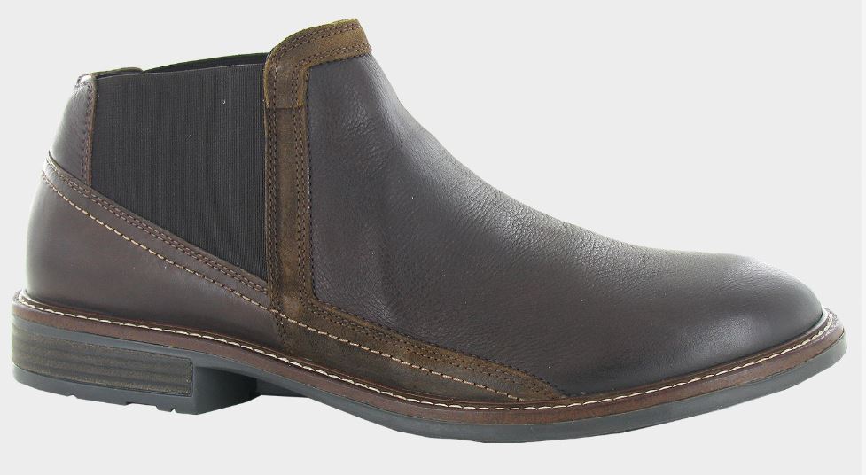 Naot Soft Brown/Toffee Brown/Seal Brown Business Mens Ankle Boots 80026