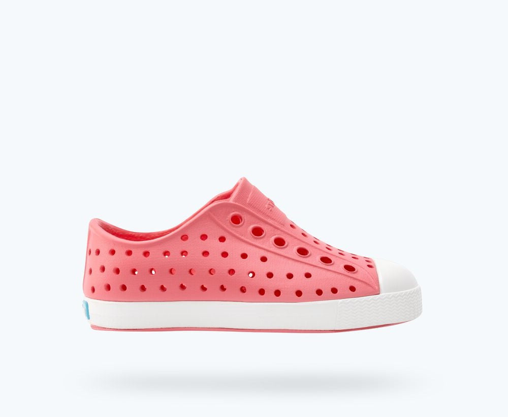Native Flamingo Pink/Shell White Jefferson Sugarlite Youth Sized Shoes 15111500-5080-Y
