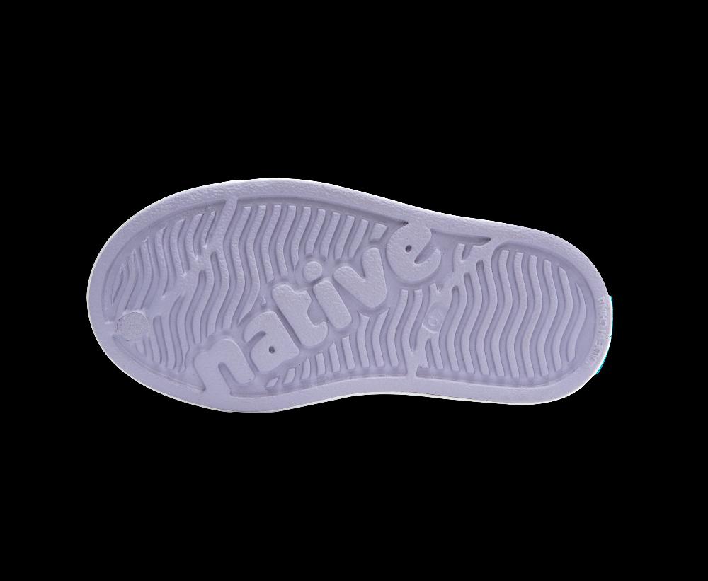 Native Future Purple Bling/Shell White Jefferson Bio-Bling Toddler Shoes (sizes 6-10) F0000252-5032-C
