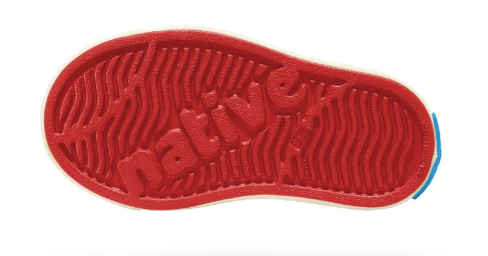 Native Jefferson Red EVA KIds Waterproof Sneaker 13100100 RED