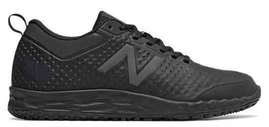 New Balance Black Slip Resistant Fresh Foam Mens Sneakers MID806K1