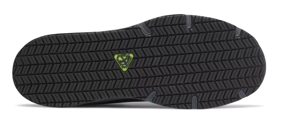 New Balance Black With Silver Alloy Toe Mens Comfort Work Shoes MID412B1