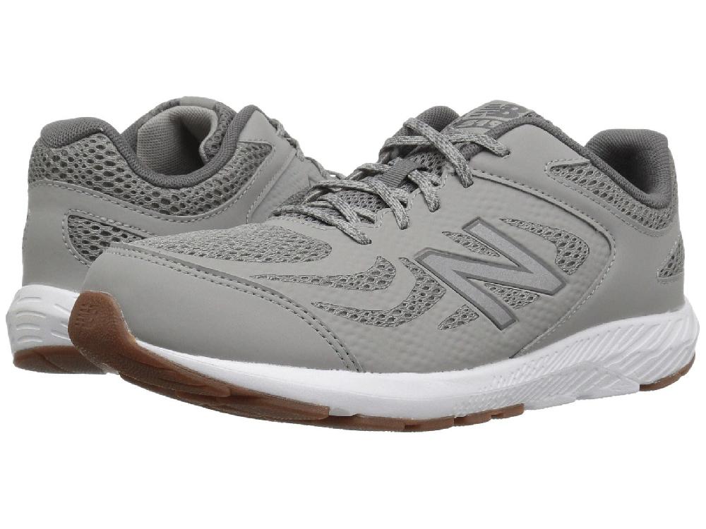 New Balance Grey Comfort Kids Athletic Shoes KJ519COY