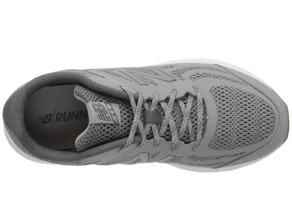 New Balance Grey Comfort Kids Athletic Shoes KJ519COY