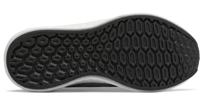 New Balance Gunmetal With White Fresh Foam Cruz Knit Pre-School Toddler Running Shoes KJCRZKPP