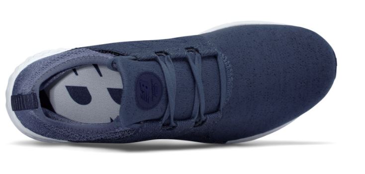 New Balance Vintage Indigo Mens Fresh Foam Cruz Retro Hoodie Sneakers